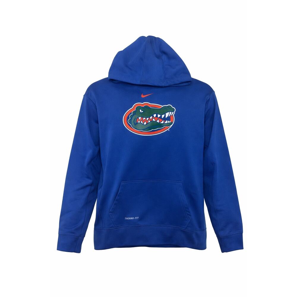 Nike Florida Gators Therma-FIT Hoodie Youth XL Blue NCAA Pullover Sweatshirt